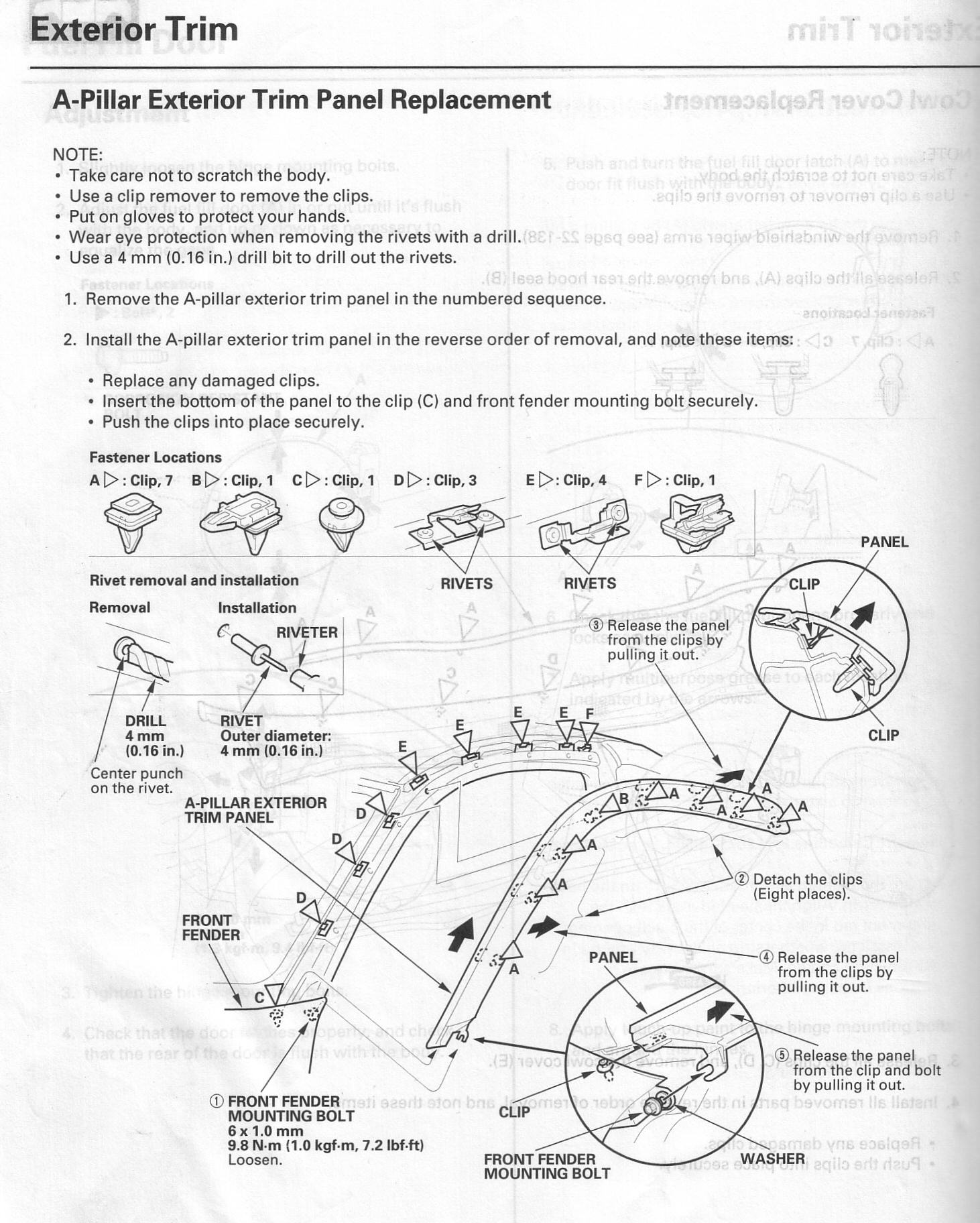 Honda insight roof molding recall #5